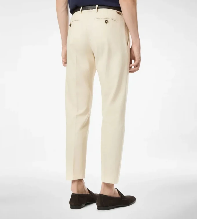 Pantalones chinos de algodón cepillado Pantalones chinos de algodón cepillado