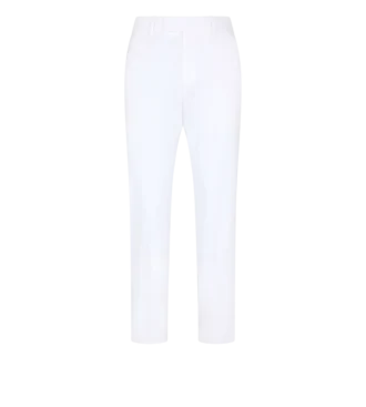 Pantalones chinos de sarga de algodón elástico