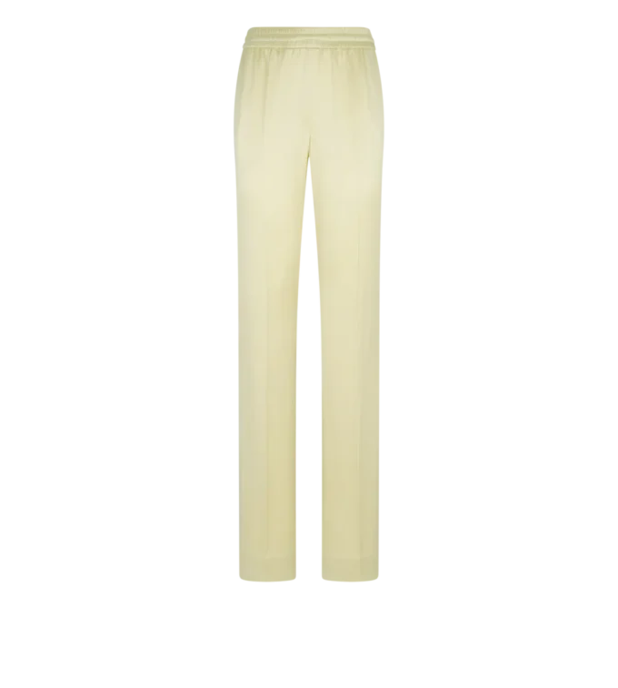 Pantalones de chándal de doble satén de seda Pantalones de chándal de doble satén de seda