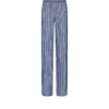 Pantalones de georgette de seda bordados con lentejuelas Pantalones de georgette de seda bordados con lentejuelas