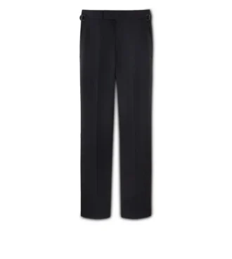 Pantalones de noche O’Connor de mohair negro Pantalones de noche O’Connor de mohair negro
