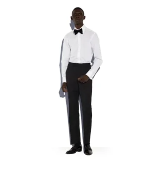 Pantalones de noche O’Connor de mohair negro Pantalones de noche O’Connor de mohair negro