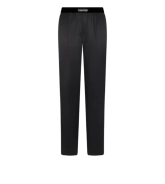 Pantalones de pijama de seda