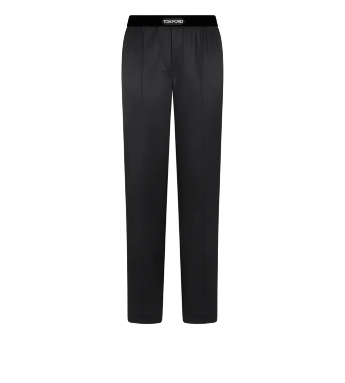 Pantalones de pijama de seda Pantalones de pijama de seda