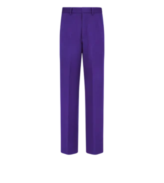 Pantalones de sarga doble divisible de cachemira