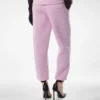Pantalones deportivos esculturales de mezcla de cachemira ultrafina Pantalones deportivos esculturales de mezcla de cachemira ultrafina