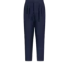 Pantalones ligeros de lyocell con pliegues para estar por casa Pantalones ligeros de lyocell con pliegues para estar por casa