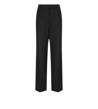 Pantalones plisados de lana Pantalones plisados de lana