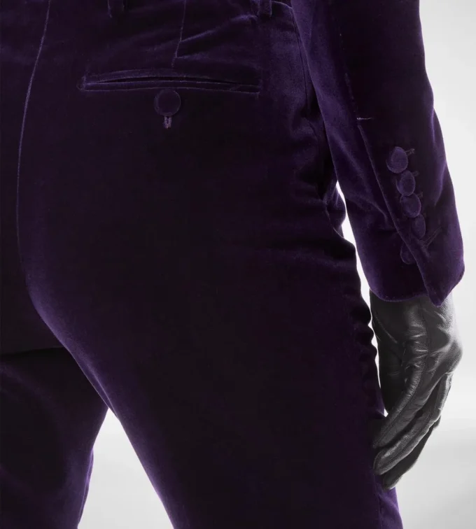 Pantalones rectos de terciopelo de algodón Pantalones rectos de terciopelo de algodón