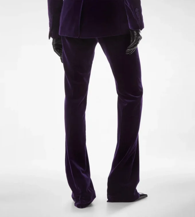 Pantalones rectos de terciopelo de algodón Pantalones rectos de terciopelo de algodón