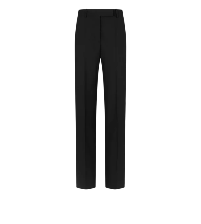 Pantalones rectos holgados Fresco Lana Pantalones rectos holgados Fresco Lana