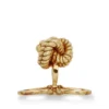 Pendientes de nudo de oro amarillo de 18 quilates