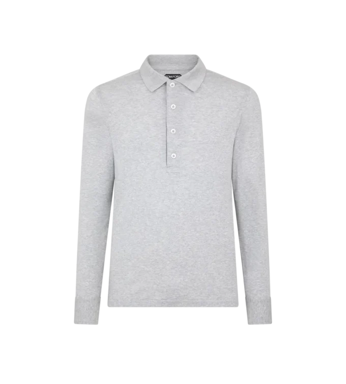 Polo de algodón, cachemira y seda Polo de algodón, cachemira y seda