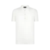 Polo de malla de seda y algodón
