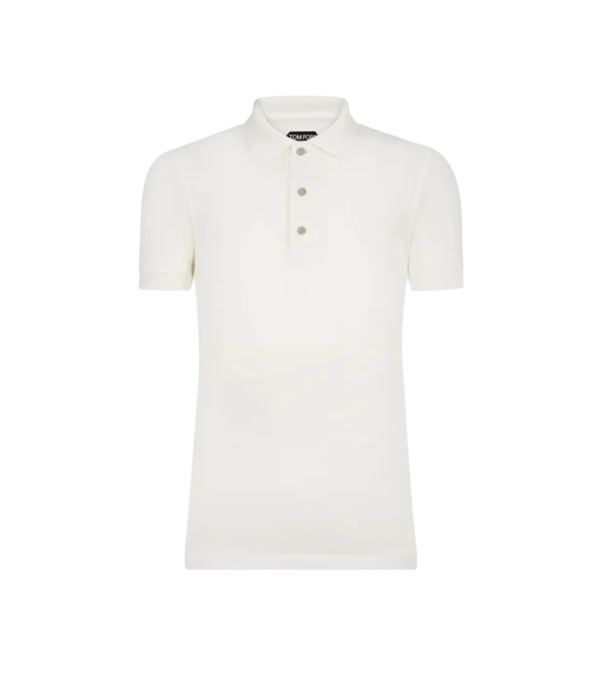 Polo de piqué de lyocell