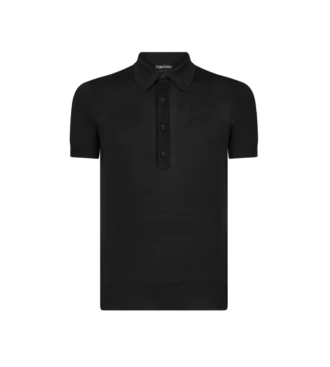 Polo de viscosa y seda