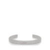 Pulsera lisa plateada Pulsera lisa plateada