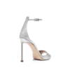 Sandalias con correa al tobillo y estampado laminado Tejus Spire