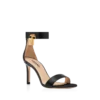 Sandalias de cuero con candado