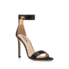 Sandalias de cuero con candado Sandalias de cuero con candado