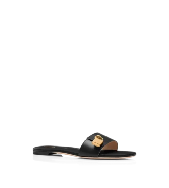 Sandalias de cuero con candado