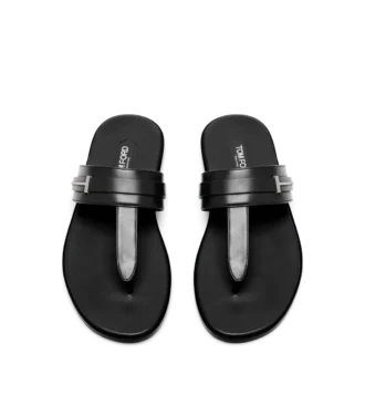 Sandalias de piel lisa