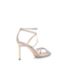 Sandalias Ida de pitón laminado estampado Sandalias Ida de pitón laminado estampado