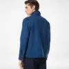 Sobrecamisa de denim con diseño en espiga Sobrecamisa de denim con diseño en espiga