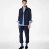 Pantalones ligeros de lyocell con pliegues para estar por casa Pantalones ligeros de lyocell con pliegues para estar por casa