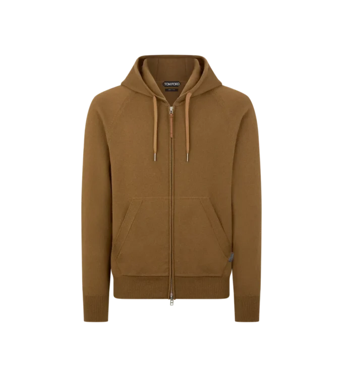 Sudadera con capucha de cachemira merino Sudadera con capucha de cachemira merino