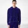 Sudadera con capucha de terciopelo Sudadera con capucha de terciopelo