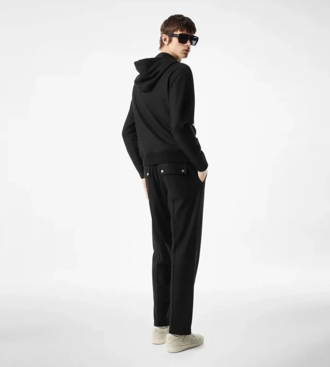Sudadera con capucha y cremallera de cachemira Sudadera con capucha y cremallera de cachemira
