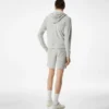 Sudadera con capucha y cremallera de felpa Sudadera con capucha y cremallera de felpa
