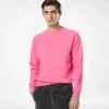 Sudadera de cuello redondo de algodón orgánico Sudadera de cuello redondo de algodón orgánico