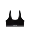 Sujetador bralette de terciopelo elástico