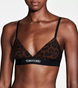 Sujetador Modal Signature con estampado de leopardo reflejado