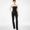 Top sin tirantes con detalle de lazo Top sin tirantes con detalle de lazo