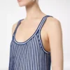 Vestido de cóctel sin mangas de seda con bordado de lentejuelas Vestido de cóctel sin mangas de seda con bordado de lentejuelas