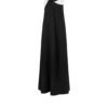 Vestido de noche asimétrico drapeado de crepé satinado Vestido de noche asimétrico drapeado de crepé satinado