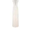 Vestido de noche con cuello en V profundo y tejido elástico «Sable» Vestido de noche con cuello en V profundo y tejido elástico «Sable»