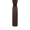 Vestido de noche de seda sin mangas con escote en V profundo y detalle retorcido en la parte delantera Vestido de noche de seda sin mangas con escote en V profundo y detalle retorcido en la parte delantera