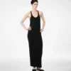 Vestido sin mangas con logotipo TF bordado en tono Vestido sin mangas con logotipo TF bordado en tono