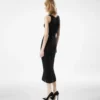 Vestido sin mangas hasta los tobillos con placa metálica Tom Ford Vestido sin mangas hasta los tobillos con placa metálica Tom Ford