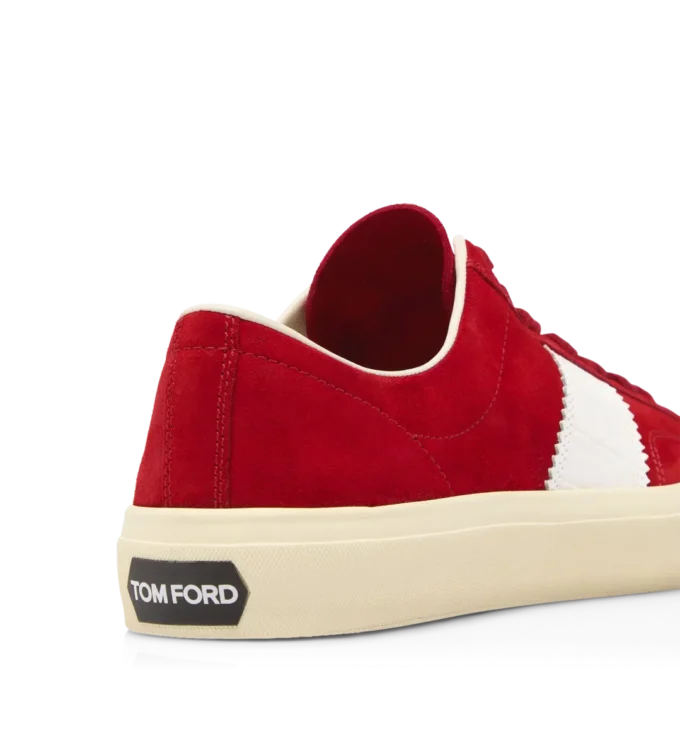 Zapatillas Cambridge de ante y cocodrilo estampado Zapatillas Cambridge de ante y cocodrilo estampado