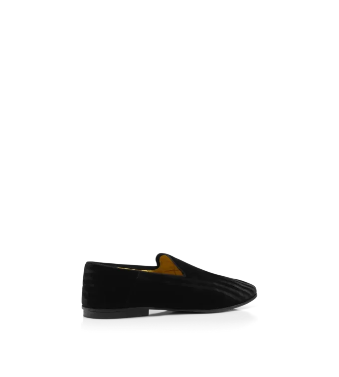 Zapatillas Steven de terciopelo a rayas Zapatillas Steven de terciopelo a rayas