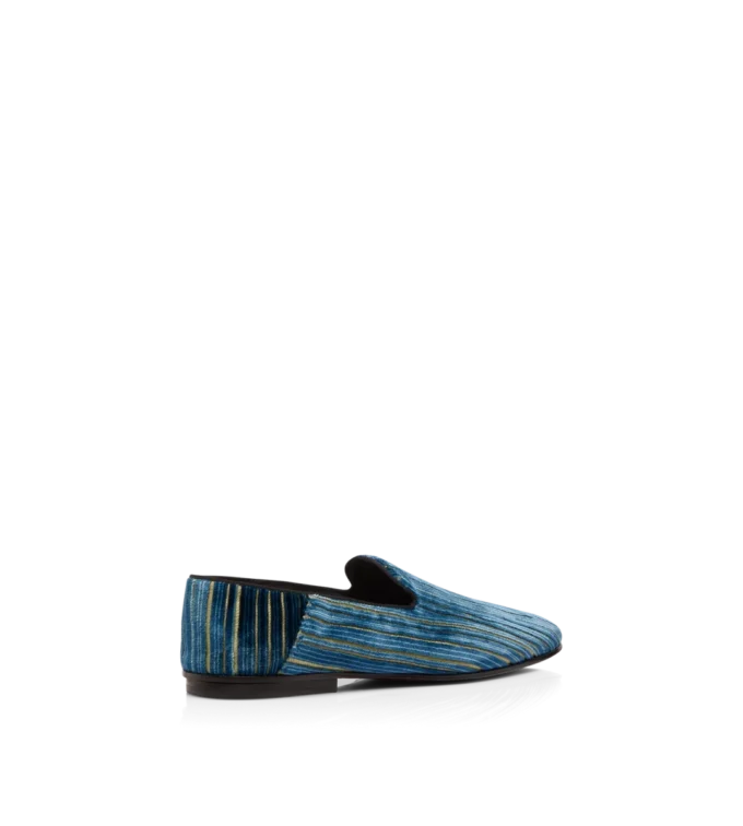 Zapatillas Steven de terciopelo jacquard Zapatillas Steven de terciopelo jacquard