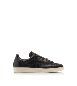 Zapatillas Warwick con estampado de cocodrilo