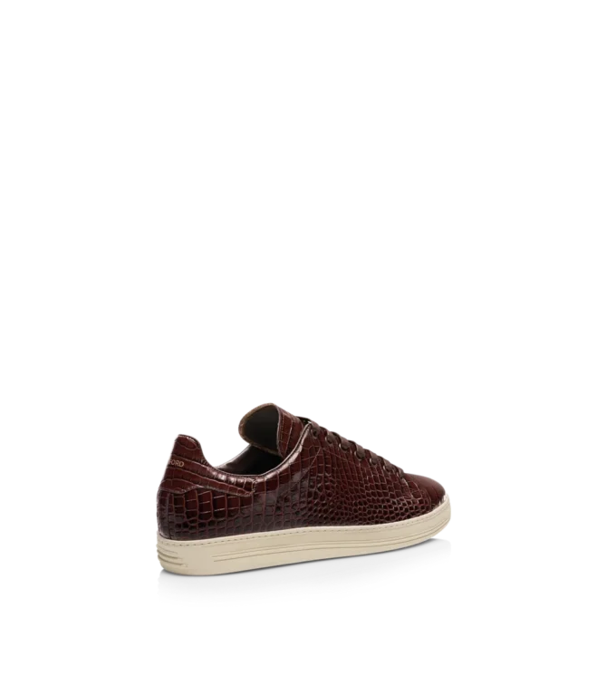 Zapatillas Warwick con estampado de cocodrilo Zapatillas Warwick con estampado de cocodrilo