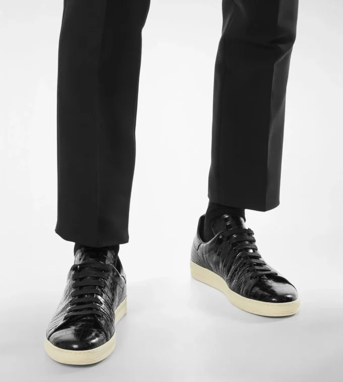 Zapatillas Warwick con estampado de cocodrilo Zapatillas Warwick con estampado de cocodrilo