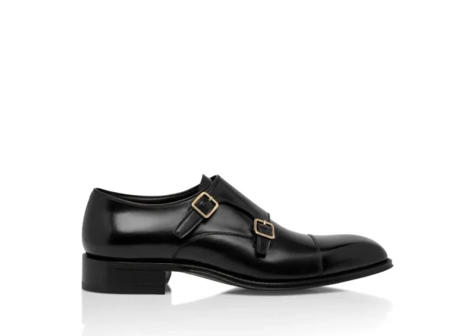 Zapato con correa de cuero Claydon